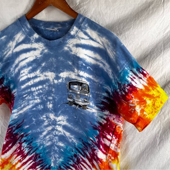 Grateful Dead Vintage 1994 Single Stitch Summer Tour Tie Dye T Shirt XL Adult - Picture 3 of 16